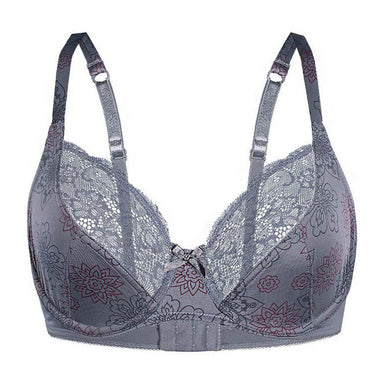 Semi Sheer Lace Trim Demi Bra Sassa Mode