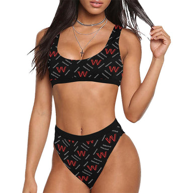 Wakerlook Sport Top & High-Waisted Bikini