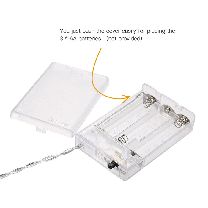 5M Photo Clip Holder LED String lights Battery