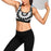 Women's Wakerlook Fashion Print Sports Bra