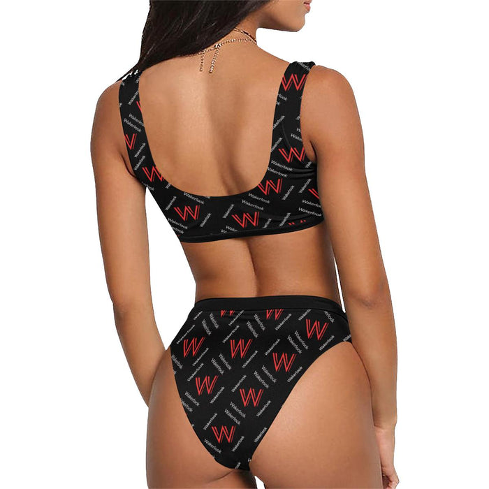 Wakerlook Sport Top & High-Waisted Bikini