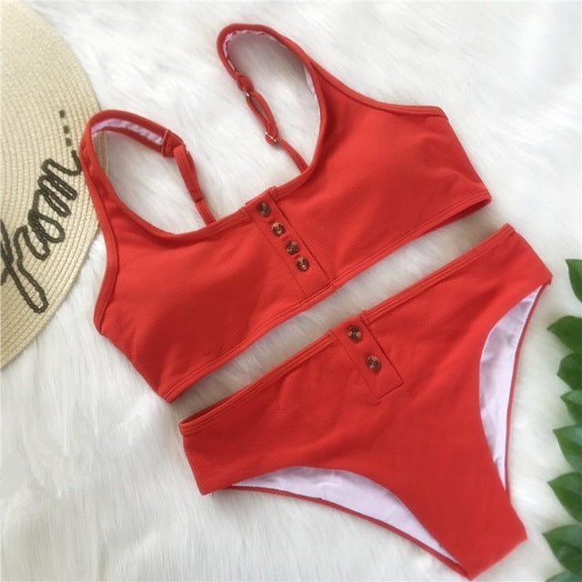 High Quality Women Push-Up Padded Bra Beach Bikini
