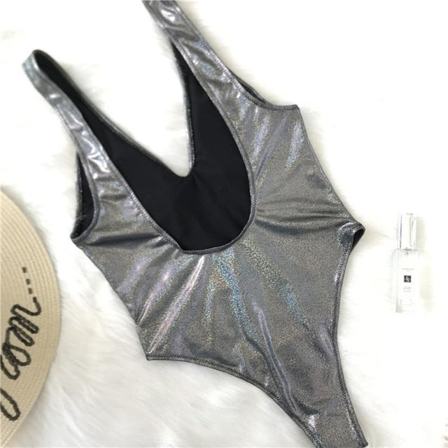 New Arrival Women Sequins Leather Off Shoulder