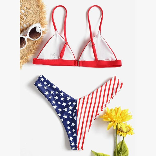 New Style Womens Swimwear Sexy Bra Bikini American