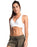 WHITE CROSSED SPORTS BRA 11
