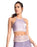 LILAC SUBLIMATED STREET SPORTS BRA