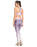 LILAC SUBLIMATED STREET SPORTS BRA