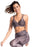 PRINTED TRIANGLE SPORTS BRA