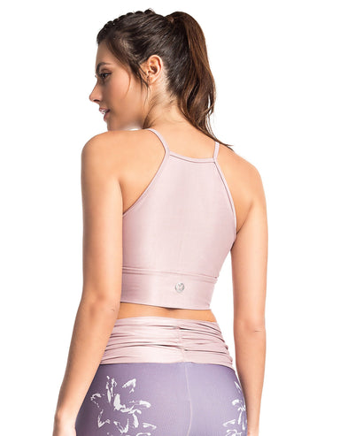 PINK HOOP SPORTS BRA