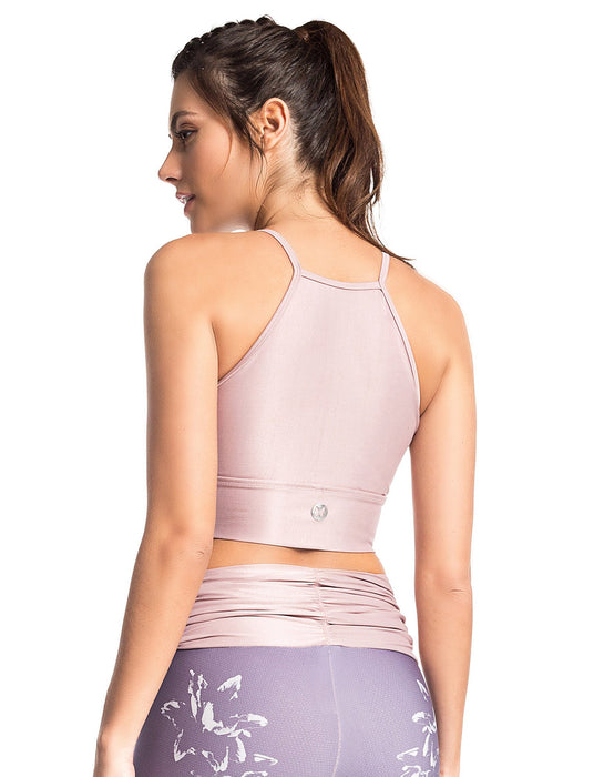 PINK HOOP SPORTS BRA