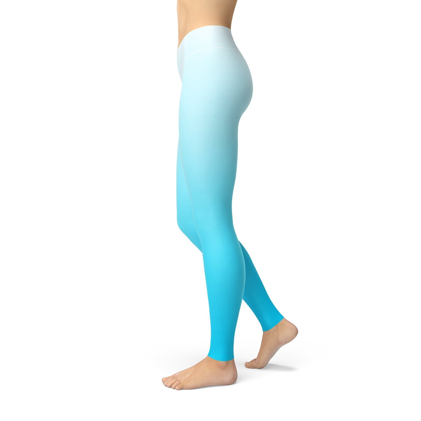 Jean White Blue Ombre