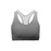 White Black Ombre Sports Bra